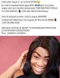 ♦️♦️CONTACTS DES REPRÉSENTANTES DE PAYS POUR VOGUE SOUTIEN pour dépôt