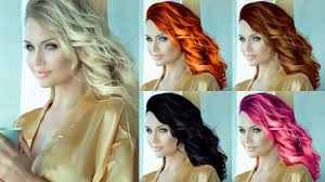 You can make up your own hair color with different blonde shades. How To Change Hair Color Blonde To Other Colors Photoshop Tutorial Youtube