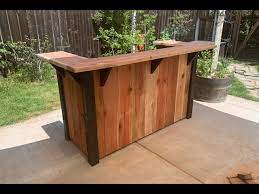 A sleek solution to add style, sophistication and refreshments to your outdoor space is by. Outdoor Patio Bar Diy Outdoor Living Youtube