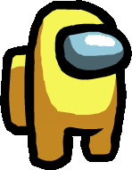 Among Us Yellow Discord Emoji