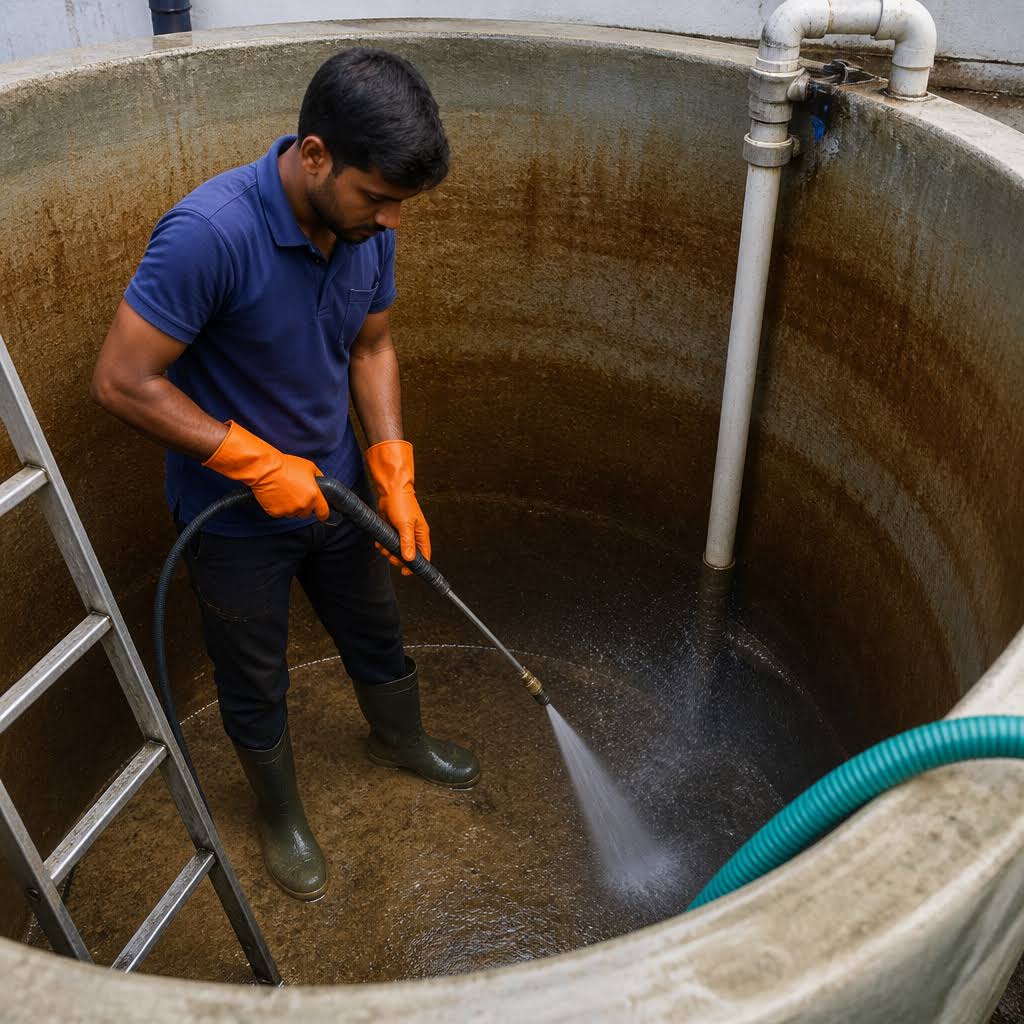 Borewell Tank Cleaning in Sewa Nagar product image