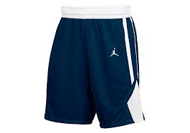 Mesh shorts feature a polyester mesh that breathes easily and wicks moisture away as well. Nike Air Jordan Stock Basketball Shorts Team Navy Fur 82 50 Basketzone Net