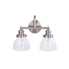 The Home Depot Logo Vanity Lighting Glass Shades Seeded Glass