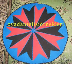 Oya Dantel Elisi Ornekleri Orgu Modelleri Yuvarlak Paspas Ornegi