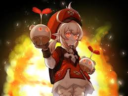 Venti (genshin impact), bard, fantasy art. Klee Red Eyes Genshin Impact Wallpaper Free Wallpapers