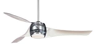 Artemis Clear Acrylic Ceiling Fan Ceiling Fan Clear Acrylic