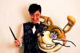 Main characters page william afton first generation animatronics | second … a bare endoskeleton resembling funtime freddy only with golden eyes and both hands (instead of having a bonnie hand puppet). Halloween Costumes Fnaf Cosplay Fnaf Fnaf Costume