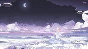 You can also upload and share your favorite sad anime wallpapers. Sad Blonde Under The Moonlight Wallpapers Anime Wallpapers Desktop Background