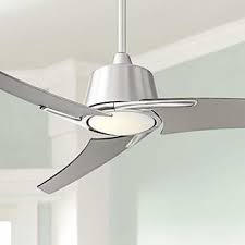 Featuring reversible blades, the fan's contemporary brushed nickel finish is complemented by both the walnut blade finish and the maple blade are there any special values on ceiling fans with lights? Casa Vieja Homekb07n91pw1b 48 Matrix Modern Ceiling Fan With Light Led Dimmable Remote Control Brushed Nickel Frosted White Glass For Living Room Kitchen B