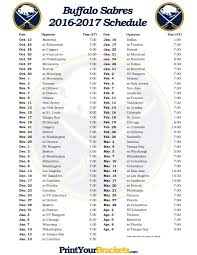 Find out the latest game information for your favorite nhl team on cbssports.com. Printable Buffalo Sabres Hockey Schedule 2016 2017 Boston Bruins Sabres Hockey Boston Bruins Hockey