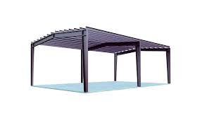 This 24' x 41' metal rv carport features 14' leg height, 24 x 40 base, and…. 30x30 Metal Carport Perfect For 3 Cars General Steel Shop