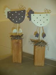 Holzpfosten Deko Huhner Ostern Neu Ostern Basteln Holz Diy Ostern Osternest Basteln