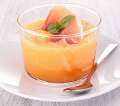 Gaspacho De Melon Au Jambon Avec Thermomix Recette Thermomix Gaspacho Melon Gaspacho Soupe De Melon