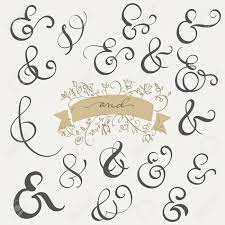 See more ideas about handmade signs, wooden signs, hand lettering. Vector Set Vintage Sign And Ampersand On White Background Calligraphy Royalty Free Cliparts Vectors And Stock Illustration Image 74417179