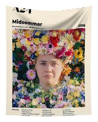Midsommar A24 Tapestry by Bo Kev - Fine Art America