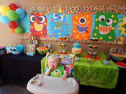 5.0 out of 5 stars 1. Monsters Birthday Party Ideas Photo 1 Of 28 Monster Birthday Monster Birthday Parties Monster 1st Birthdays