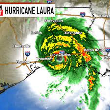 Cdt near cameron, louisiana, as a category 4 hurricane with winds raging at 150 mph. Hurricane Laura Makes Landfall As A Category 4 Hurricane Wednesday Night Ktxs