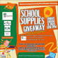 School Supplies Giveaway PopUp/PullUp