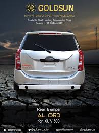 Product Rear Bumper Model Al Ord Car Mahindra Xuv500 Car Accessories Car Bumpers