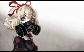Carnival, theatrical, sports, professional, protective, military, medical, cosmetic and even emotional mask, which we can wear every day. Anime Anime Girls Gas Masks 1080p 2k 4k 5k Hd Wallpapers Free Download Wallpaper Flare