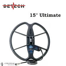 He uses also the minelab safari detector. Detech 15 Dd Ultimate Search Coil Garrett At Series