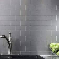 Our kitchen backsplashes can supplied with or without fixing holes. Art3d 100 Pieces Peel And Stick Tile Kitchen Backsplash Metal Wall Tiles Brushed Aluminium Subway Decorative Tiles Decorative Accessories Uniformatecolombia Com