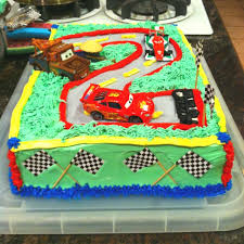 Boy Car Themed Birthday Party For 2 Year Old Cars Cake For 2 Year Old Birthday Car Cake Disney Cars Theme Cakes For Boys