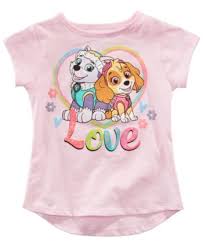 If you want this design on a raglan or a fringe dress, please add the add on option found in our add on section of the shop. Nickelodeon Paw Patrol Toddler Girls Love T Shirt Pink 3t Toddler Valentine Shirts Paw Patrol Nickelodeon Kids Outfits