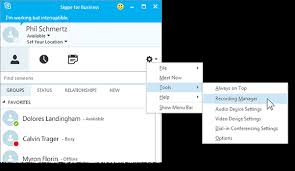 After that date, it's going to be business as usual. Record A Meeting Skype For Business For Windows It Cornell