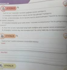 2 Ve 3 Etkinliik 8 Sinif Turkce Kitabi Sayfa 36 Kedi Ile Fare Dinleme Metni Eodev Com