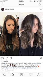Cooling Down Brassy Hair Brown Hair Balayage Balayage Brunette Hair Color Balayage