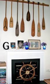 Boat Oars Three Unique Decorating Ideas Nautical Home Decorating Decor Coastal Decor