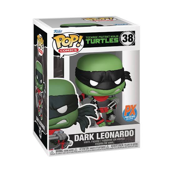 Funko POP! - Teenage Mutant Ninja Turtles - Dark Leonardo PX - Kollect Korner