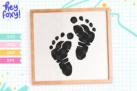 Download Baby Feet Svg Baby Footprint Svg 1318422 Illustrations Design Bundles