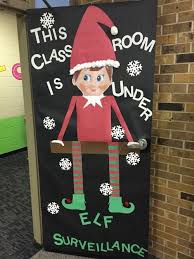 45 Amazing Ideas For Winter And Holiday Classroom Doors