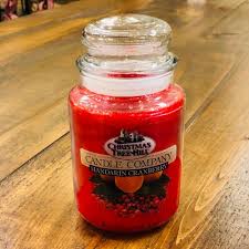 Christmas Tree Hill Candle Mandarin Cranberry 22oz