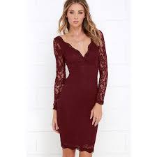 Date Night Burgundy Lace Dress Lace Burgundy Dress Lace Dress Burgundy Cocktail Dress