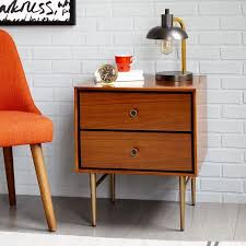Choose a finish, shape and size that works for your space. Creations Mid Century Nightstand Top Bathroom Tips To Decorate Mid Century Night Mid Century Nightstand Contemporary Bedroom Furniture Bedroom Night Stands