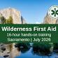 Wilderness First Aid – Sacramento event image