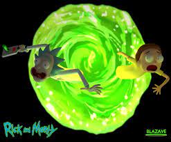 Rick And Morty Portal 4k Wallpaper From Blazave Deviantart Com Rick And Morty Cartoon Wallpaper Cartoon Wallpaper Hd