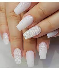 I Like These Nail Ideas Almondacrylicnails Glitter Nails Acrylic Coffin Nails Designs Trendy Nails