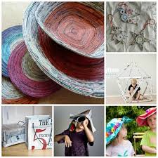 25 Newspaper Craft Ideas Red Ted Art Make Crafting With Kids Easy Fun Newspaper Crafts Old Magazine Crafts Magazine Crafts