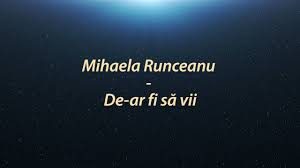 But you can add it (registration is required). Mihaela Runceanu De Ar Fi Sa Vii Versuri Lyrics Karaoke Chords Chordify