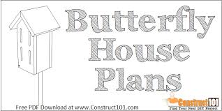 Hard water causes a number of issues in a home, including spotty dishes and even spotty skin. Simple Butterfly House Plans Construct101