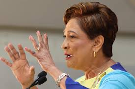 Kamla lambasts PM's lastest COVID-19 measures The leader of the United  National Congress (UNC), Kamla Persad-Bissessar, has issued an ultimatum to  the Government to come up with a plan by next