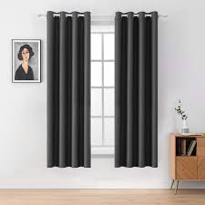Choose from contactless same day delivery, drive up and more. Dreaming Casa Blackout Curtains Eyelets Grey Thermal Insulated Bedroom Curtains Ring Top Solid Curtains For Kidsroom Window Treatments Blackout 46 X 72 Drop Inch 2 Panels Buy Online In India At Desertcart In Productid 89498380