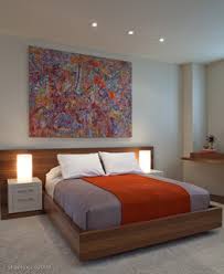 Check spelling or type a new query. Modern Neutral Bedroom Wood Orange Accents Contemporary Bedroom San Francisco By Jennifer Gustafson Interior Design Houzz