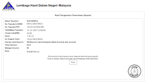 My monthly pcb income tax is rm589. Income Tax Receipt Online Pengu
