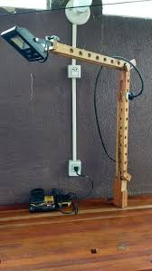 Lampe Pour Etabli Faites En Un Pour Tenir Mon Insp Hold Insp Lamp Workb Woodwork Design Holzbank Lampe Garagen Werkbanke