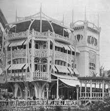 The Pavillon Bleu Was A Luxury Restaurant Built For The Universal Exposition Of 1900 Ideally Located U Art Nouveau Architecture Art Nouveau Architecture Art